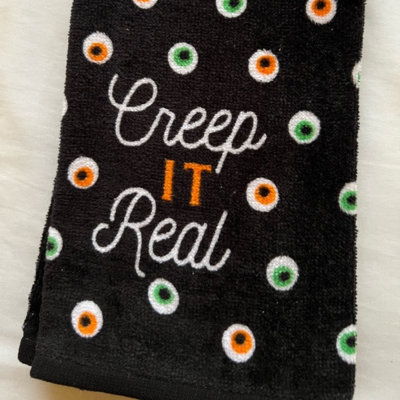 Halloween eyeballs kitchen towels - Picture 1 of 2